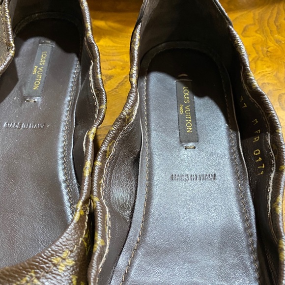 Louis Vuitton monogram ballet flats - Picture 4 of 9